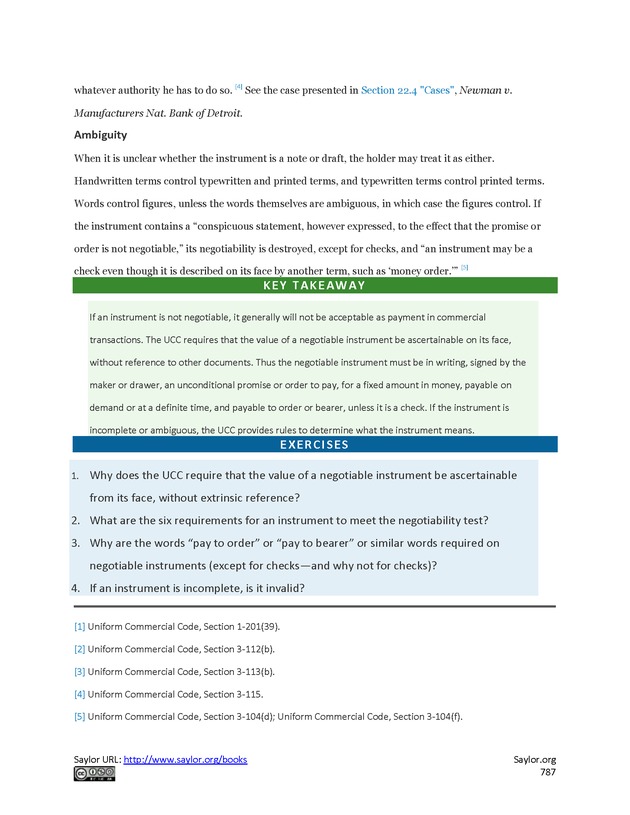 Business Law and the Legal Environment - Page 787